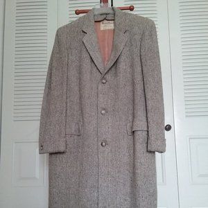 Vintage Harris Tweed Overcoat